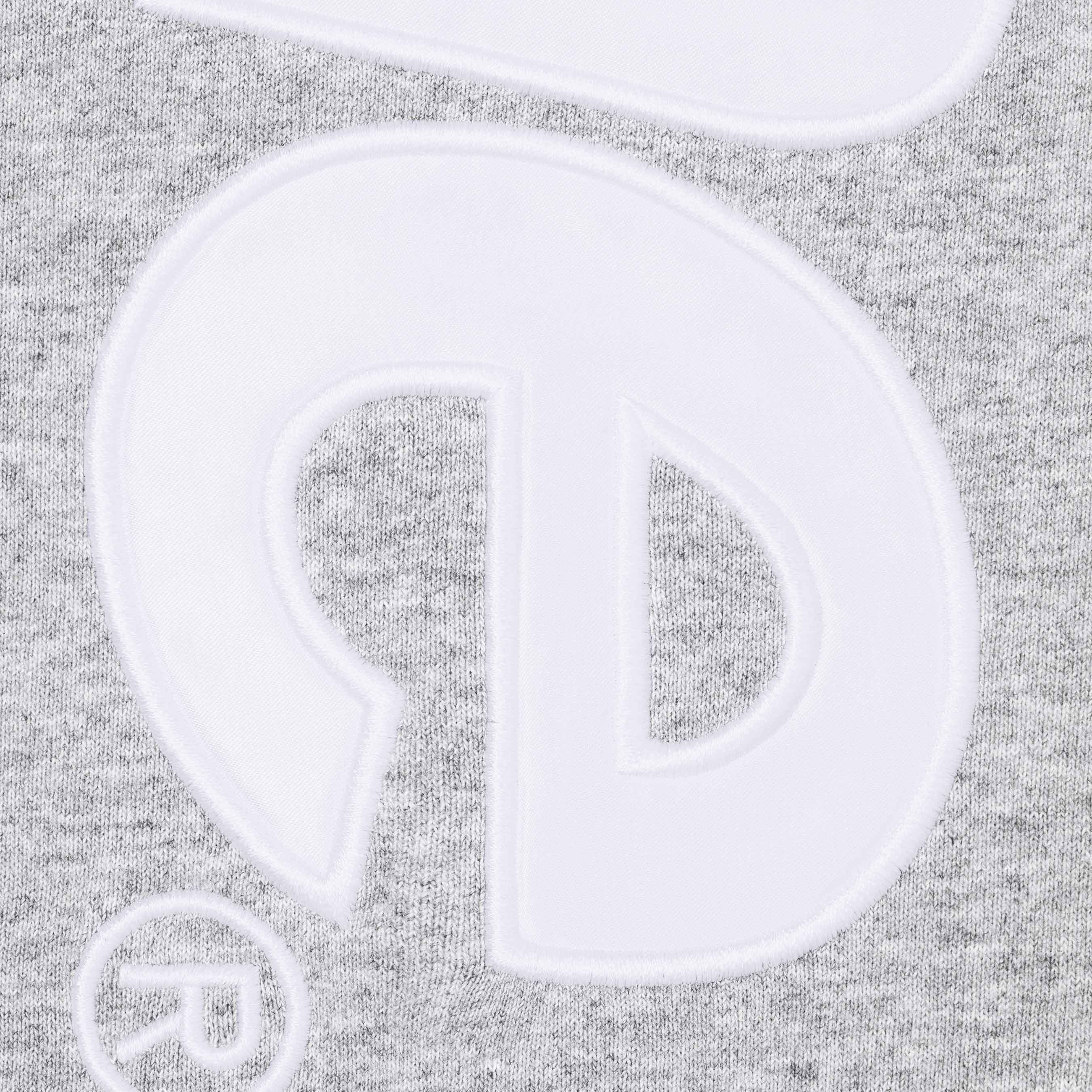 Satin Appliqué Hooded Sweatshirt view 9
